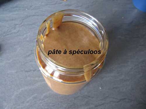 Pâte de spéculoos
