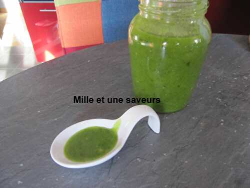 Pesto à l'ail des ours