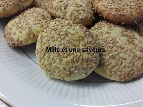 Petit gâteau graines de sésame, El baraziq