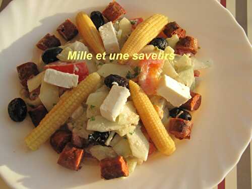 Petite entrée de crudités