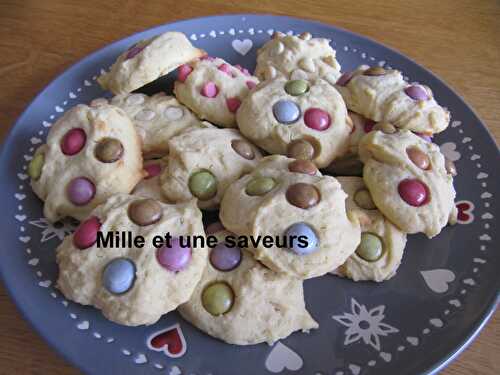 Petits biscuits aux smarties