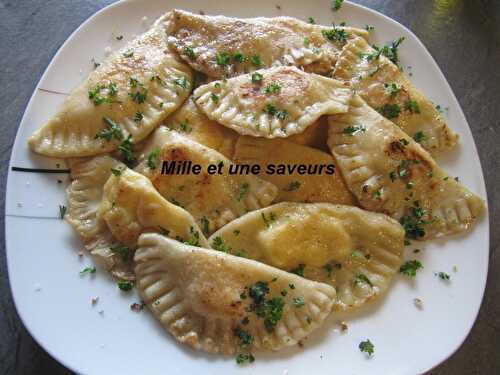 Pierogi, ou raviolis polonais au fromage