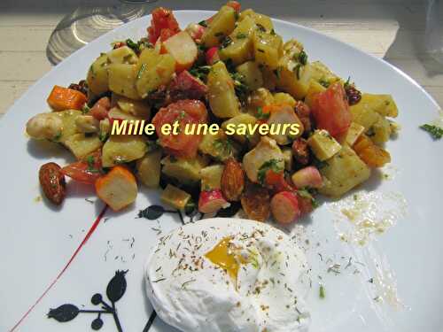 Pomme de terre vinaigrette et sa suite