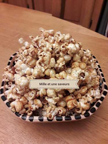 Pop corn au caramel