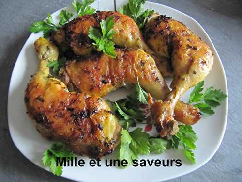 Poulet au citron et coriandre