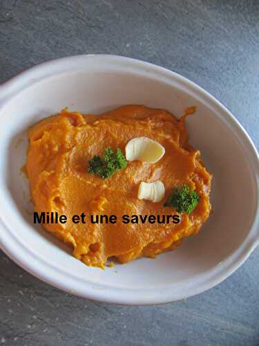 Purée de patate douce au thermomix