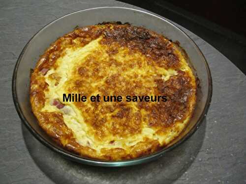 Quiche sans pâte