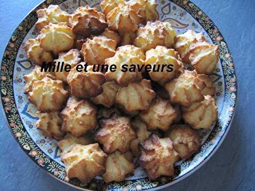 Rochers à la  noix de coco