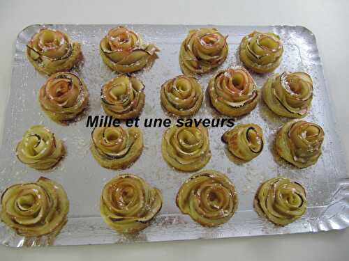 Roses feuilletées