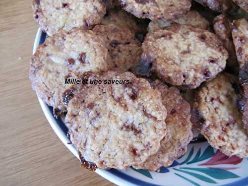 Sablés aux éclats de carambar