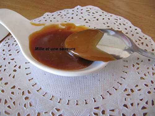 Sauce caramel au beurre salé