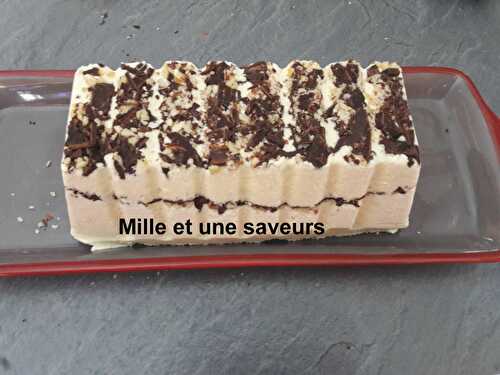 Semifreddo chocolat vanille