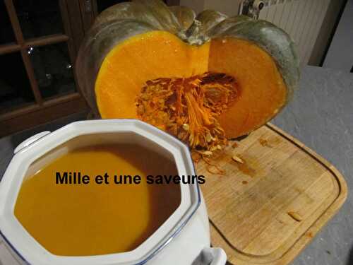 Soupe à la citrouille de Véro