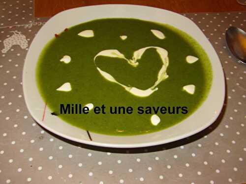 Soupe de cressons au thermomix