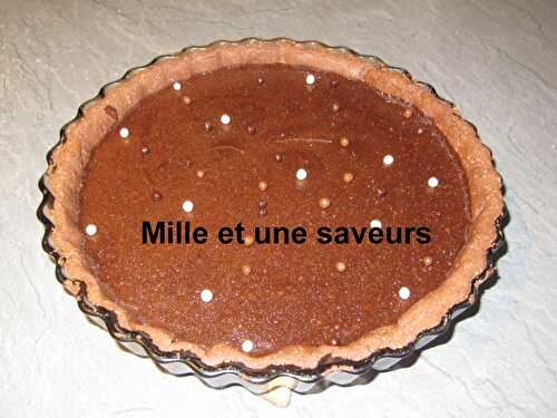 Tarte au chocolat au thermomix