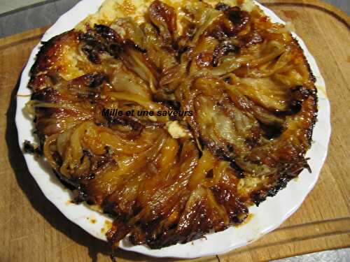 Tarte tatin d'endives