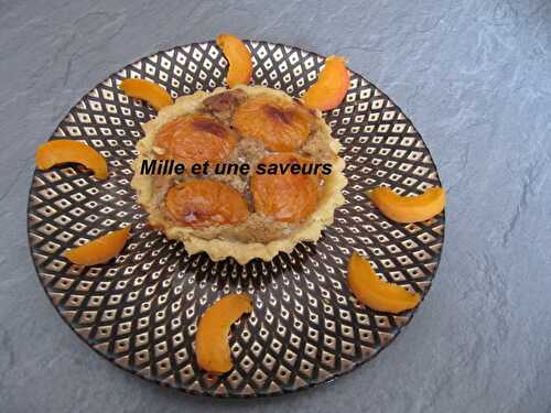 Tartelette abricotine