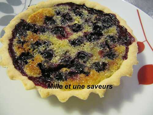 Tartelette aux cassis