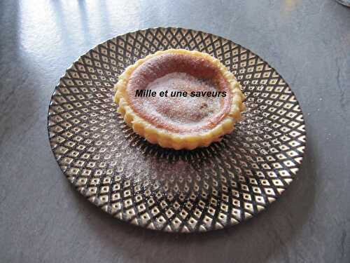 Tartelette mirliton à l'abricot