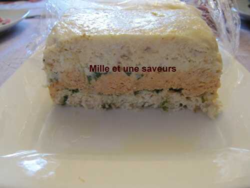 Terrine aux 2 poissons au thermomix