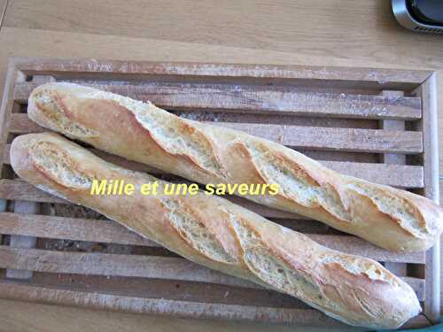 Une bonne baguette magique croustillante à souhait