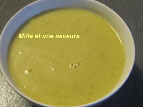 Velouté de courgettes