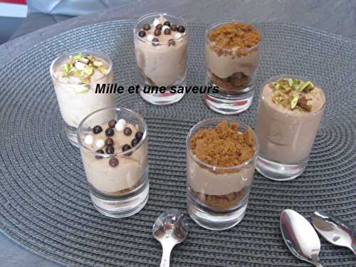 Verrine mousse de kinder