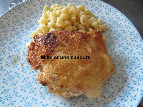 Cordon bleu maison au munster