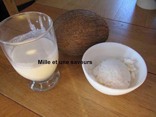 Lait de coco