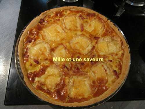 Quiche tartiflette