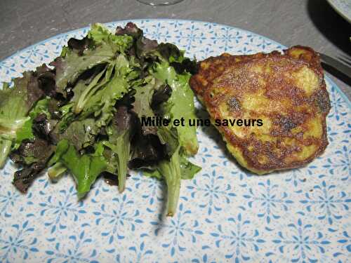 Galette de chou fleur