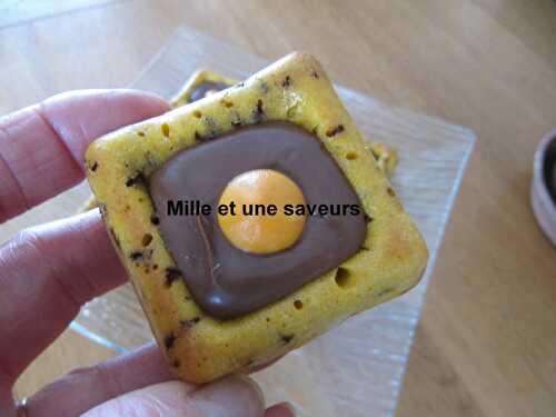 Petit carré à la crème de carambar