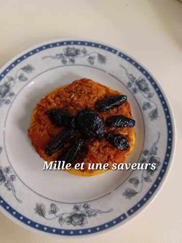 Mini pizza araignée