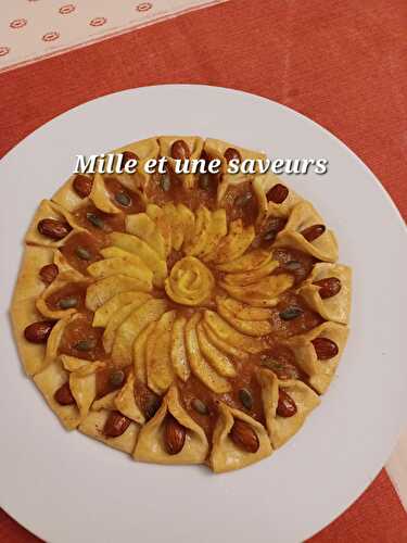 Tarte aux pommes toute mignonne