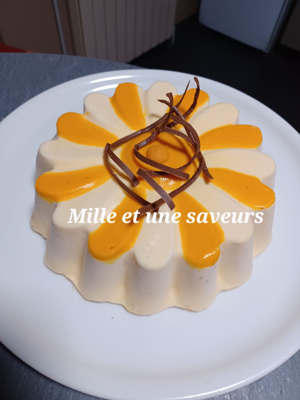 Bavarois à la clémentine