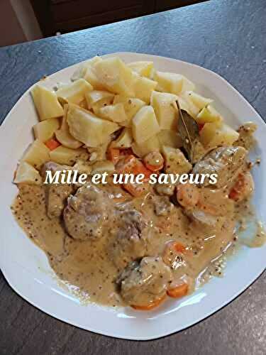 Filet mignon sauce moutarde au thermomix 