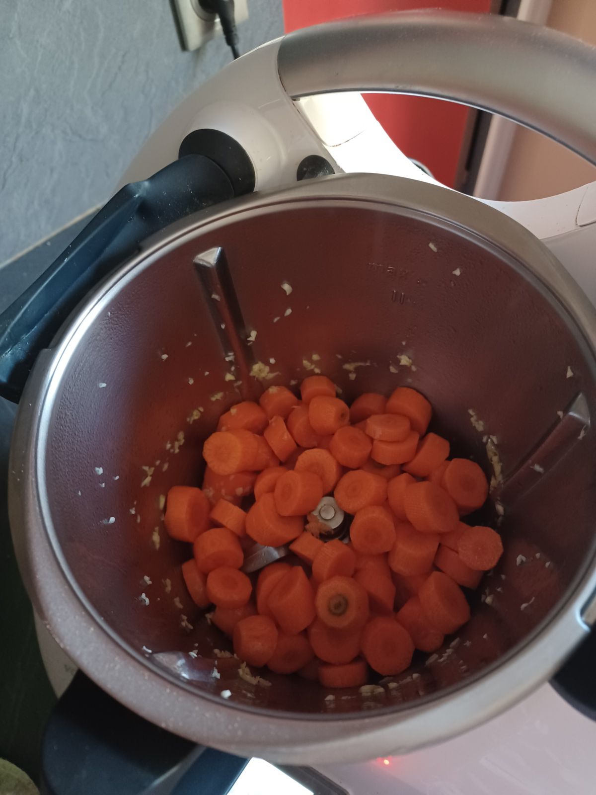 Poulet aux carottes au thermomix