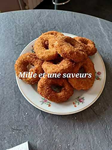 Donuts au poulet croustillant