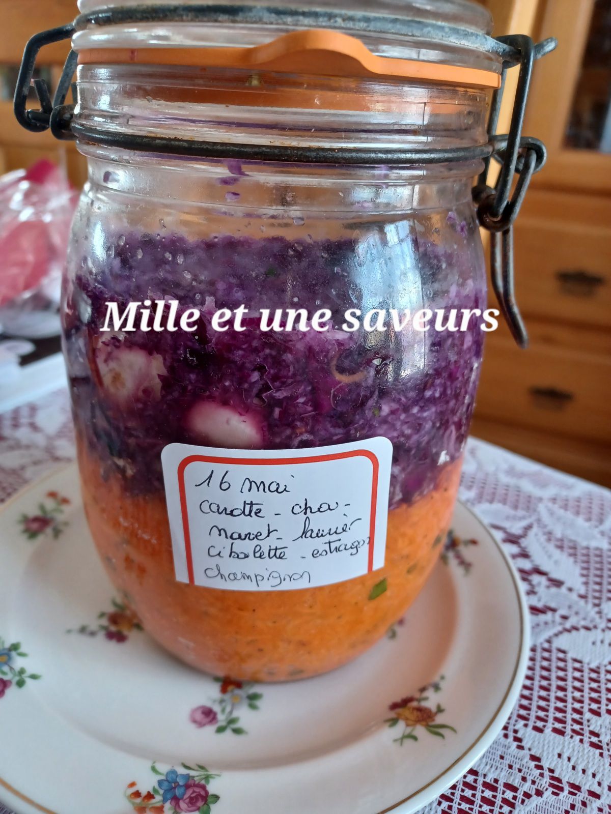 Lacto fermentation de légumes