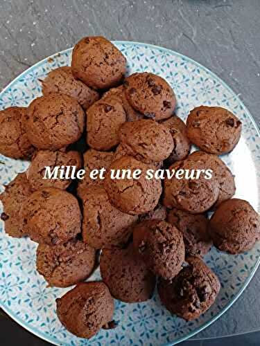 Cookies à la farine complète, sucre de coco et sans beurre