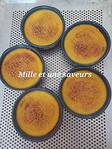 Crème brûlée à la butternut