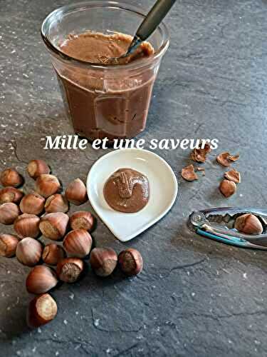 Pâte à tartiner au chocolat sans lait concentré sucré