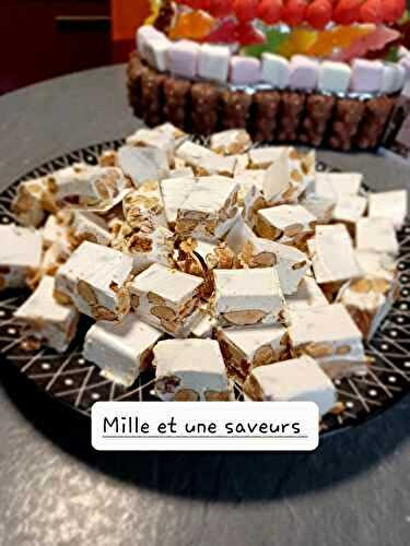 Nougat tendre au thermomix