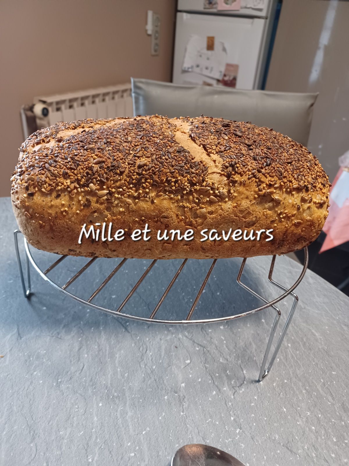 Pain de mie aux céréales sans beurre, sans oeuf