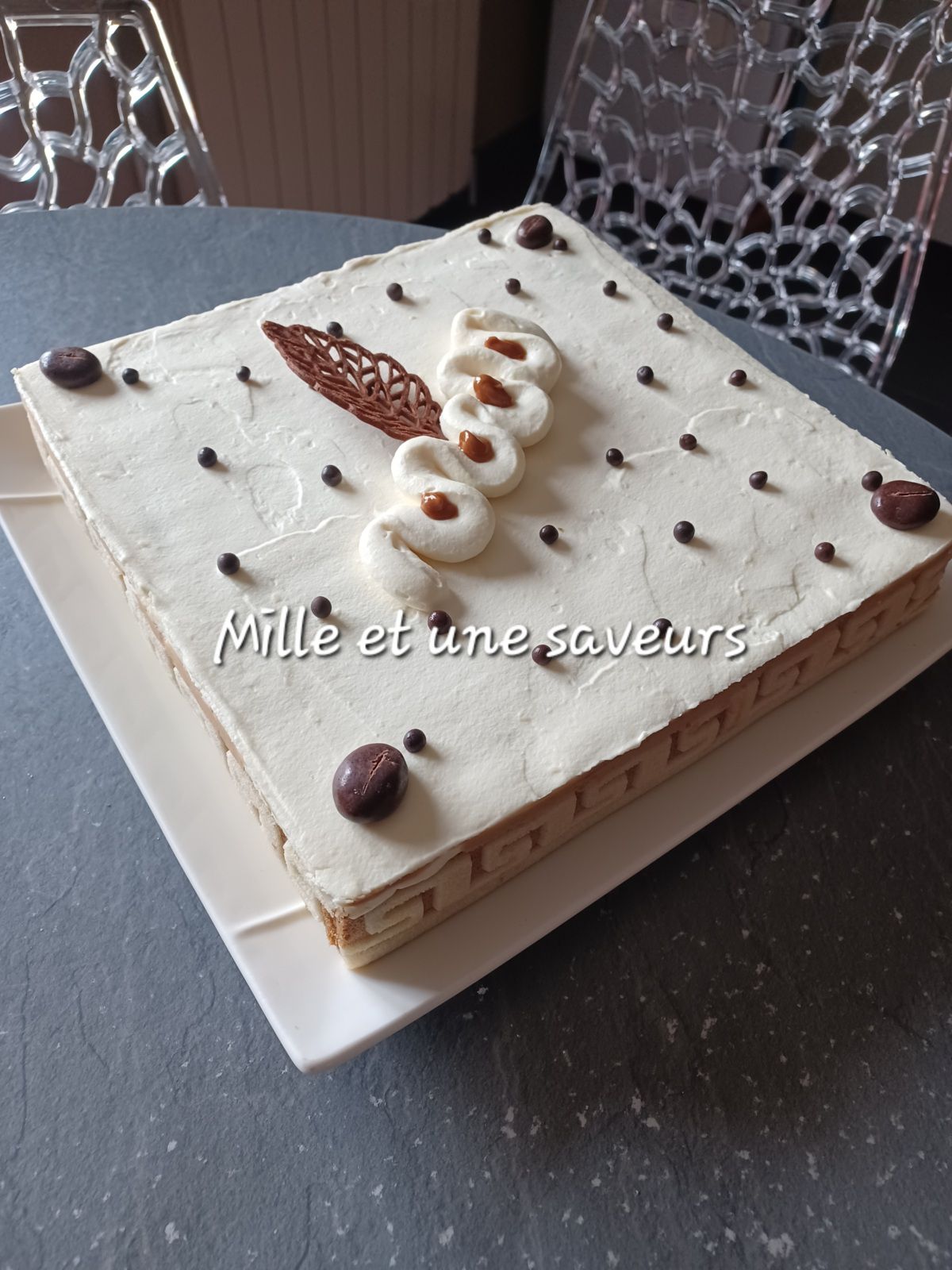 Entremet tout café