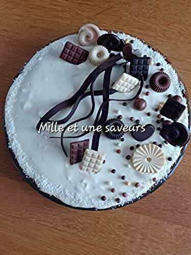 Tarte 3 chocolats