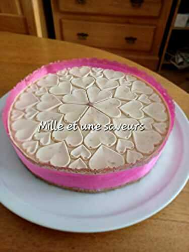 Entremet coeur spéculoos