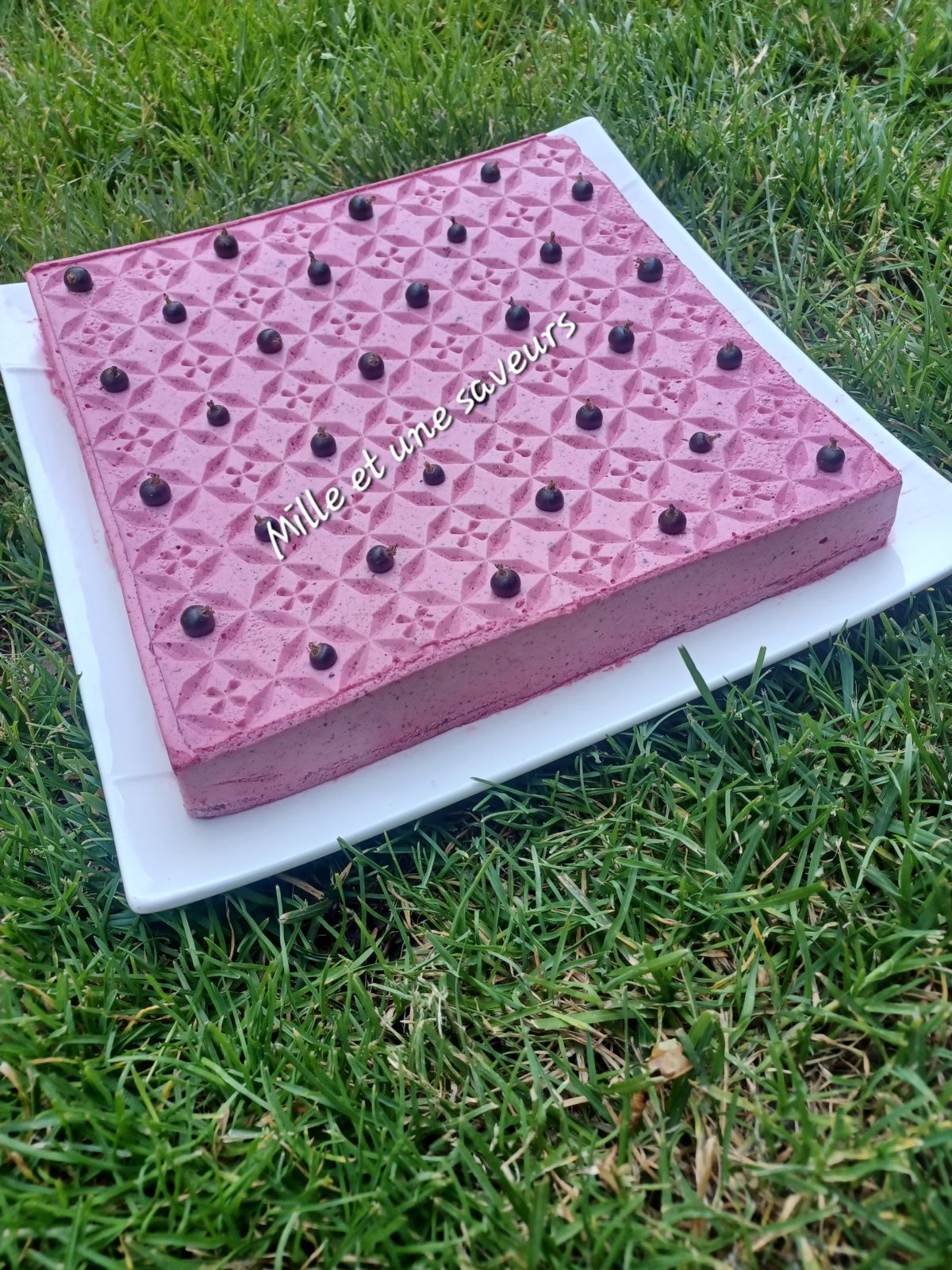 Royal à la mousse de cassis