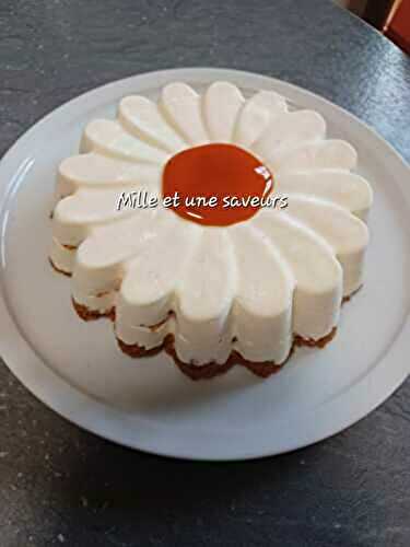 Cheese cake abricot romarin façon entremet 