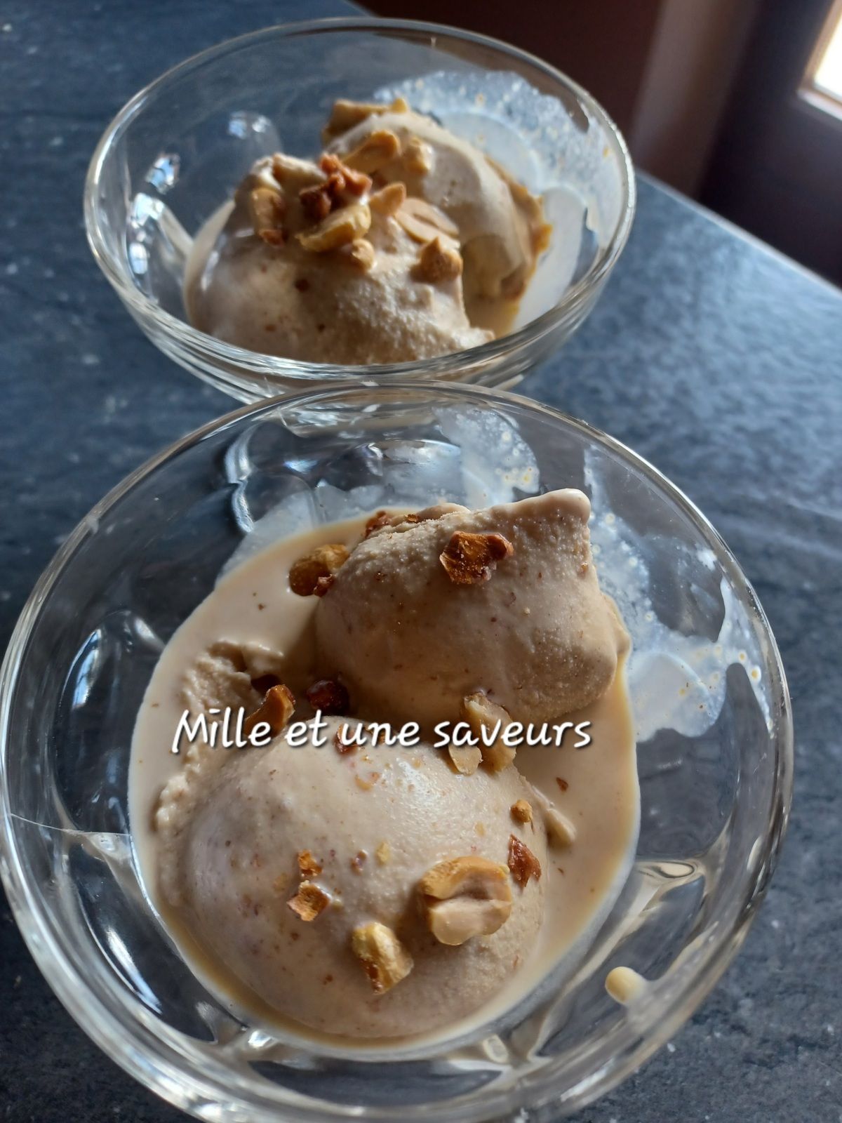Glace à la pâte de chouchou